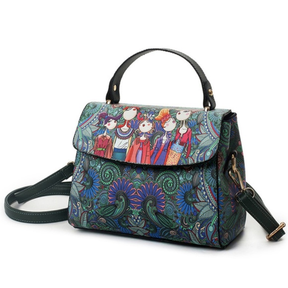 Chicksdesire Handbags - MagiKal Leather Crossbody Bag